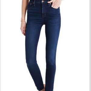 Madewell high rise skinny.